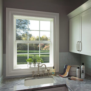 Double-Hung Window in Laundry Room in San Antonio, TX